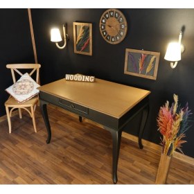 Resim Wooding 120 cm Tek Çekmeceli Masif Çalışma Masası 