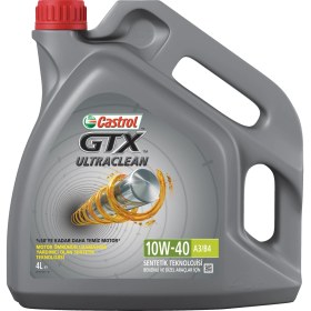Resim Castrol Gtx Ultraclean 10W-40 A3/B4 Yarı Sentetik Motor Yağı 4 Litre (Üretim Yılı:2022) 