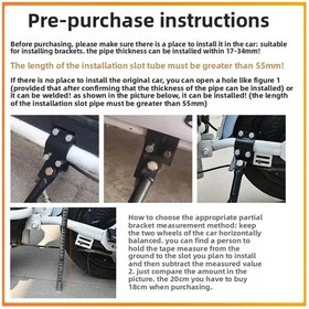 Resim Konesam Motosiklet Ve Elektrikli Araçlar İçin Kayma Engelli, Sağlam Konstruksiyonlu, Ek Stabilite Sağlayan 16cm Yan Destek + Aksesuar Seti Diğer 