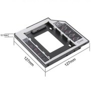 Resim 12.7 MM HDD CADDY LAPTOP DVD TO SSD KUTU SATA 