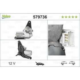 Resim Valeo 579736 Silecek Motoru Arka 8200071214 