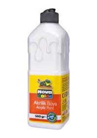 Resim Nova Color Akrilik Boya 500 Gr Beyaz 