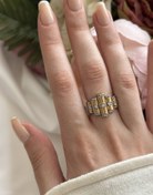 Resim Gold Basamak Yüzük 