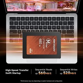 Resim HIKVISION Minder-S SSD 480GB Dahili SSD (2,5" Dahili SSD, SATA III, Darbeye Dayanıklı, 3D NAND Teknolojisi, 560MB/s Aktarım Oranları) 