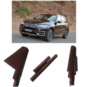 Resim Kahverengi Renk Dayanıklı Araç Motor Mobilya Folyosu 126cmx200cm 