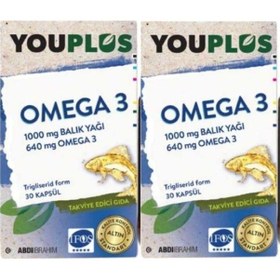 Resim Omega 3 1000 Mg 30 Kapsül 2 Adet 