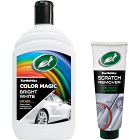 Resim Turtle Wax Renkli Cila Beyaz Ince Çizik Giderici Pasta 100 ml 