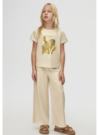 Resim Nk Kids Kız Çocuk Papyrus Pantolon 58318 Krem 