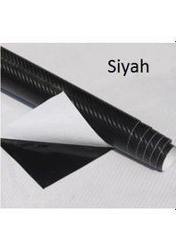 Resim Polimer Karbon Fiber Folyo Kaplama 15 Cm X 100 Cm 