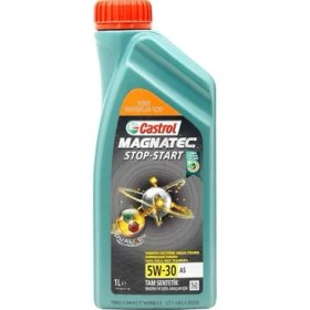 Resim Omrs Store Castrol Magnatec Stop-Start 5W/30 A5 1 Lt Tam Sentetik Motor Yağı 