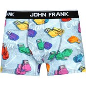 Resim JOHN FRANK DİJİTAL BASKILI BOXER 