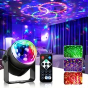 Resim Uzaktan Kumandalı 7 Modlu RGB Disco Ball Işığı, Ev Partileri, Barlar, Karaoke, Düğünler ve Daha Fazlası İçin Mükemmel! Bu Hava Durumu Parti Sihirli Top Işığı, Ev KTV için Uygun USB Mini DJ Işığı, Renkli Disco Sahne Etkileri ile Renkli Disco Sahne Etkileri içerir. 
