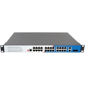 Resim Longline Lngıgf26gt-24poe-m 28-port 10/100/1000 Mbps Yönetilebilir Endüstriyel Poe Switch 