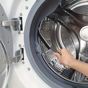 Resim 1 adet Çok Amaçlı Boşluk Fırçası, Uzun Saplı Sert Kıllar Temizlik Fırçası Kahve ve Espresso Makineleri, Mutfak Fayansları, Pencere Rayları, Sürme Kapı Olukları, Plastik Malzeme 