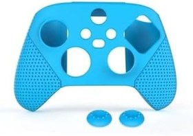 Resim Konsol İstasyonu Xbox Series S/x Silikon Mavi Kol Koruyucu Kılıf 9. Nesil Kol Uyumlu 