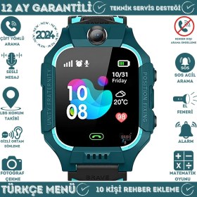 Resim Ekmekteknem X45 Sım Kartlı Kameralı Akıllı Çocuk Takip Saati 