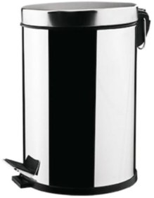 Resim Monavit 8 Litre Pedallı Banyo Tuvalet Çöp Kovası Mvt4310 
