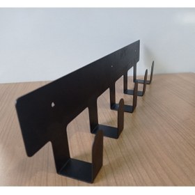 Resim Genel Markalar Metal Mat Siyah Kapı Arkası Askılık Ve Banyo Kapı Arkası Askılık 