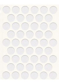 Resim Yapışkanlı Vida Tapası Beyaz 10 Mm 