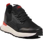 Resim Siyah Beyaz Fileli Erkek Spor Ayakkabı Disc M Sıyah/beyaz 