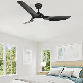 Resim Dlc Bora LED Siyah 122 cm Tavan Vantilatörü 