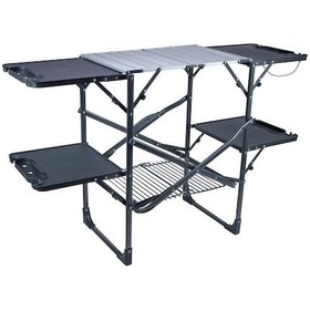 Resim Gci Slimfold Katlanır Pişirme Kamp Masası Siyah 