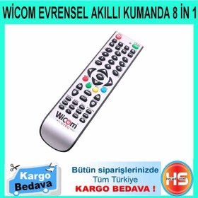 Resim Wicom Evrensel Akıllı Kumanda 8 In 1 