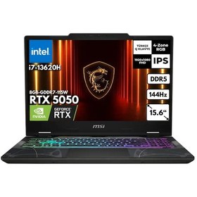 Resim MSI Cyborg 15 B13WEKG-613XTRHMF58 i7-13620H 64 GB 4 TB SSD RTX5050 8 GB 15.6" W10P Dizüstü Bilgisayar 