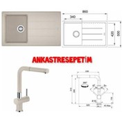 Resim Franke Bfg 611-86 Sahara Eviye.Active Plu 