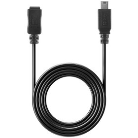 Resim Crackedice 1,5 M Mini Usb B 5 Pin Erkek - Dişi Uzatma Kablosu Adaptörü Siyah 
