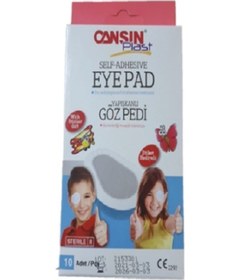 Resim Cansın Plast Göz Pedi Çocuk 10 Lu 533 
