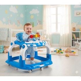 Resim Kornalı Oyuncaklı Mama Tablalı Zıp Zıp Hoppala Yürüteç & Örümcek & İlk Adım 