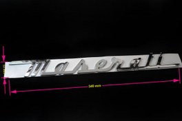 Resim MASERATİ ARMA - BAGAJ YAZISI 673001404 AYNI GÜN STOKTAN ÜCRETSİZ KARGO