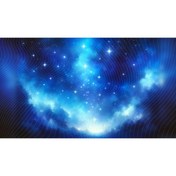 Resim Venspor Yıldızlı Gece Gökyüzü Arkaplanı, Kozmik ve Büyüleyici Tasarım, Duvar Örtüsü 200x150cm 