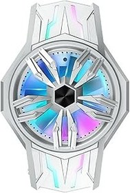 Resim Pepisky S1-3030 Yarı İletken Cep Telefonu Soğutucu RGB Cep Telefonu Radyatörü Mini Akıllı Telefon Soğutma Fanı Oyun için Düşük Gürültü Film Canlı Akış Vlog Desteği 68-93mm Geniş Telefonlar 