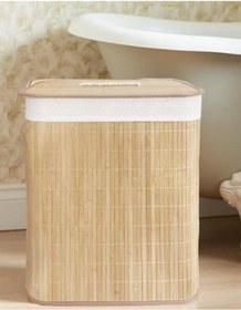 Resim Yps10 G/8 Dikdörtgen Bambu Çamaşırlık Bambu 