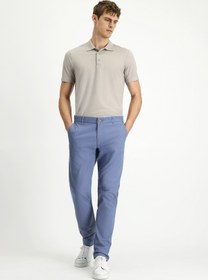 Resim Kiğılı Relaxed Fit Rahat Kesim Likralı Kanvas / Chino Pantolon 