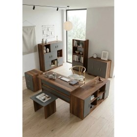 Resim Robin Home Verona Abcdefg Ofis Büro Masa Takımı 140 cm Genişlikte Modern Tasarım 
