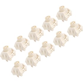 Resim Perfect Kutu Anahtarı 5Pin Smd Lineer 45G Kuvvet Pom Malzemesi Su Geçirmez Mekanik Klavye Için Toz Geçirmez - 10 Paket (Yurt Dışından) 