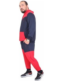Resim Starbattal Erkek Büyük Beden Eşofman Takım Parçalı Mg Tk722 Lacıvert Lacivert 