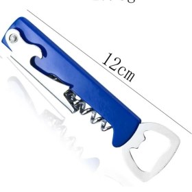 Resim Albergio Tirbuşon Açacak Şarap Gazoz Açacağı Paslanmaz Çelik 