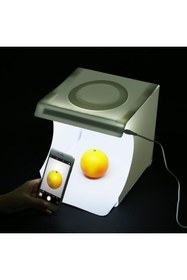 Resim mağaza alverro “LED Işıklı Katlanabilir Ürün Fotoğraf Çekim Çadırı Akıllı Stüdyo Çadırı, Portatif Foto Çekimi İçin 