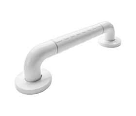 Resim Hombey Yaşlılar İçin Banyo Güvenlik Kolu 35mm 39cm Beyaz, Kaymazlı Dizayn, Tuvalet Ve Banyo Kullanıma Uygun, Sağlam Destek, Gece Işıklı Halkalar 