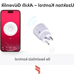 Resim Die Grup Wi-Fi Akıllı Priz - Uzaktan Kontrol ve Akıllı Yönetim 