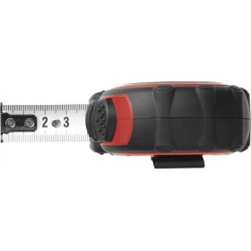 Resim Bmi472541021 Çelik Metre, Siyah/Kırmızı, 5M X 19 Mm 