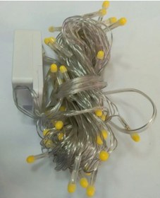 Resim 10 M 100 Led Damla Uçlu Led Işık Gün Işığı Şeffaf Kablo - 
