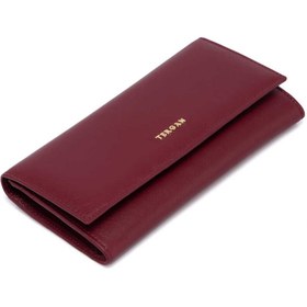 Resim Bordo Deri Kadın Cüzdan - S1CB00005807-K16 