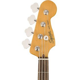 Resim Squier 0374530504 Classic Vibe '60s Jazz Bass Gitar (daphne Blue - Laurel Klavye) | Vintage Üst Seviye İnce Sap Profili Ve Klasik J-bass Tınısı 