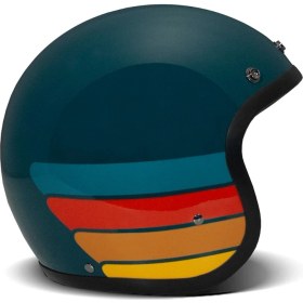 Resim DMD Jet Retro Petrolhead Açık Motosiklet Kaskı 