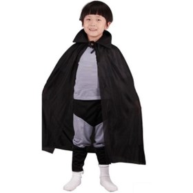 Resim AyrStore Siyah Renk Yakalı Çocuk Pelerin 90 Cm 